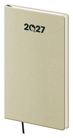 Diář týdenní kapesní ECO - Kiwi 2027, 8cm x 15cm, DEO426-4-27