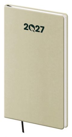 Diář týdenní kapesní ECO - Kiwi 2027, 8cm x 15cm, DEO426-4-27