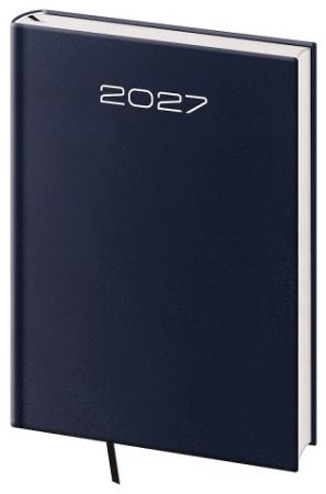 Diář týdenní B5 Old Karachi - modrá 2027, 17cm x 24cm, DK413-2-27