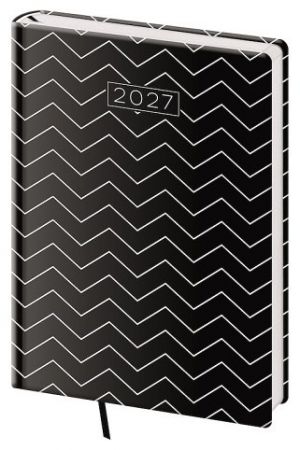 Diář týdenní A5 Vario Lyra - Edgy 2027, 14,3cm x 20,5cm, DVL423-22-27