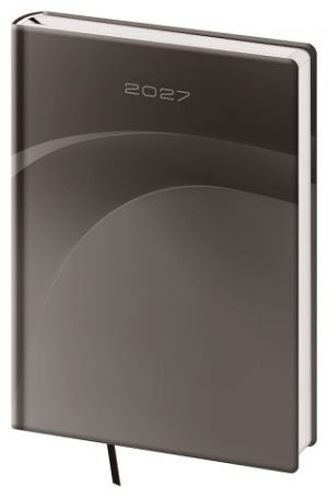 Diář týdenní A5 Vario - 3 GREY WAVE 2027, 14,3cm x 20,5cm, DV423-03-27