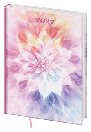 Diář denní B6 Vario Lyra - Aura 2027, 12cm x 16,5cm, DVL432-15-27