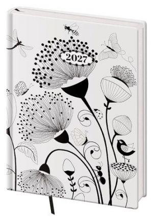 Diář denní B6 Vario - Natura 2027, 12cm x 16,5cm, DVL432-45-27