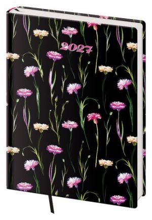 Diář denní B6 Vario - Blossom 2027, 12cm x 16,5cm, DVL432-42-27