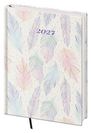 Diář denní B6 Vario - Aeria 2027, 12cm x 16,5cm, DVL432-41-27