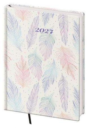 Diář denní B6 Vario - Aeria 2027, 12cm x 16,5cm, DVL432-41-27