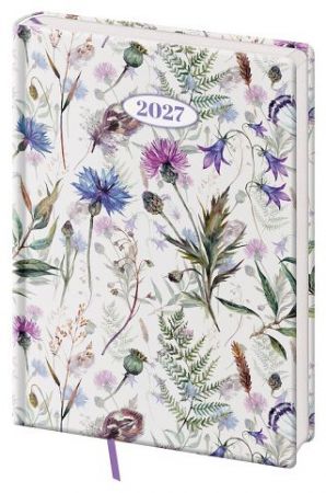 Diář denní A5 Vario Lyra - Meadow 2027, 14,3cm x 20,5cm, DVL422-14-27