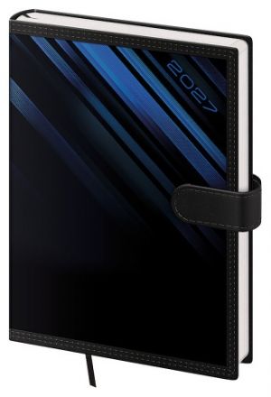 Diář denní A5 Tone - modrá s magnetem NEW 2027, 14,3cm x 20,5cm, DTN422-01-27