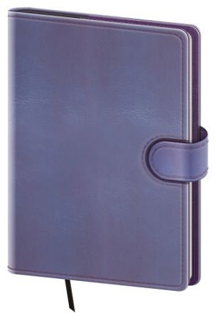 Diář denní A5 Flip - Double Violet 2027, 14,3cm x 20,5cm, DFL422-14-27