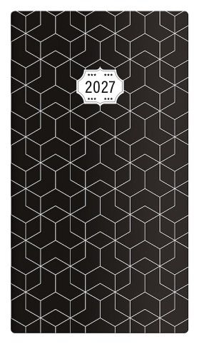 Diář čtrnáctidenní kapesní - Napoli - design 5 2027, 8,5cm x 15,4cm, PN02-05-27