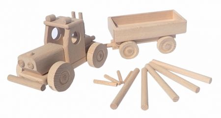 Ceeda Cavity Traktor s vlečkou velký