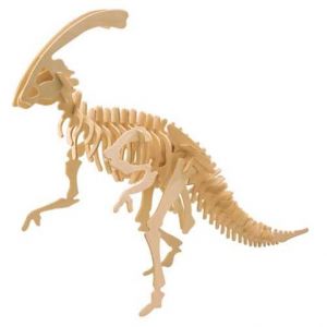 Woodcraft Dřevěné 3D puzzle Parasaurolophus velký