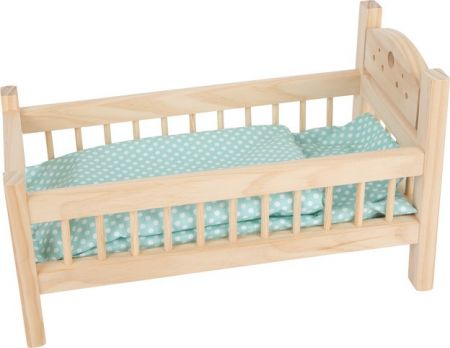 small foot Dřevěná postýlka pro panenky přírodní