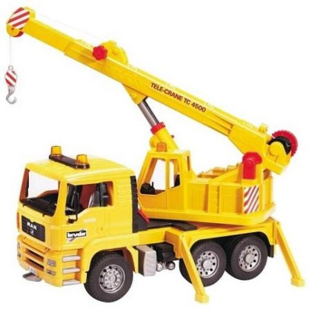 Bruder Nákladní auto MAN  jeřáb stavební
