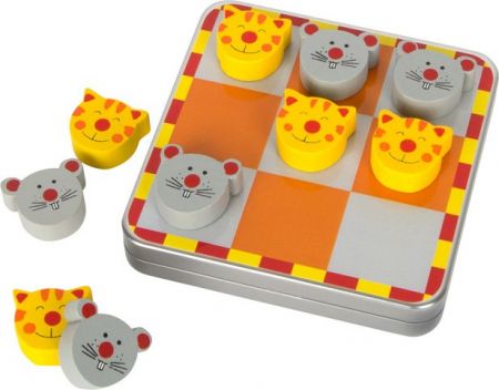small foot Magnetické piškvorky Kočka a myš