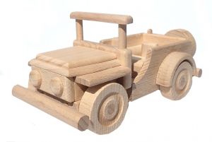 Ceeda Cavity Dřevěné auto Jeep