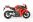 Welly - Motocykl Honda CBR1000RR model 1:10 červená