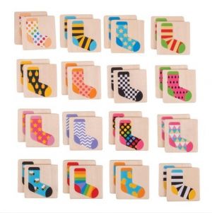 Bigjigs Toys Ponožkové pexeso sleva