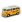 Welly Volkswagen T1 Bus (1963) 1:24 Love &amp; Peace oranžový