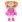 Bigjigs Toys Látková panenka Chloe 34 cm