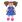 Bigjigs Toys Látková panenka Hollie 28 cm