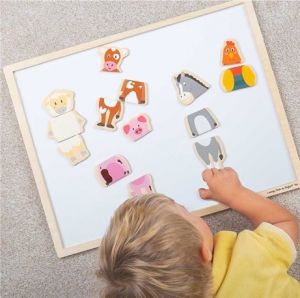 Bigjigs Toys Magnetky Zvířátka z farmy