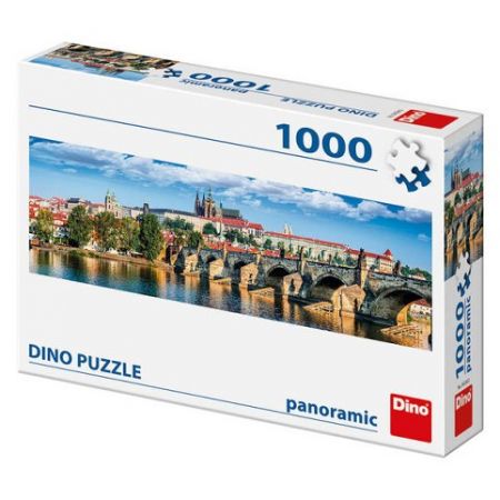 Dino Puzzle Panoramatické Hradčany 1000 dílků