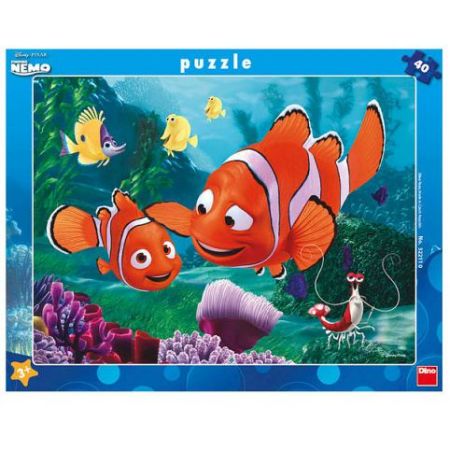 Dino Puzzle Nemo v bezpečí 40 dílků