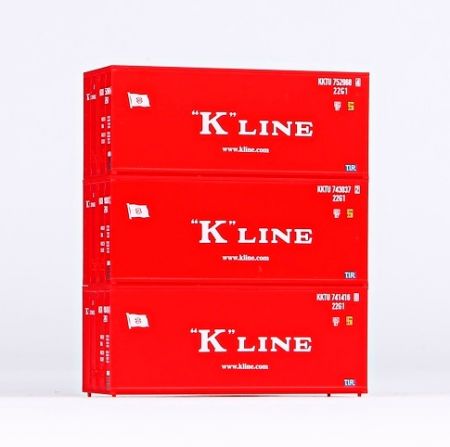 Piko Sada 3x20ft kontejnér K-Line - 56220