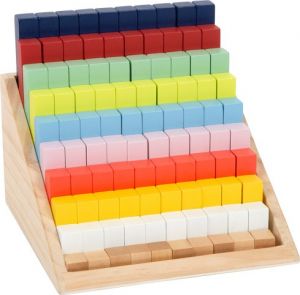 small foot Edukativní matematické dílky v boxu XL