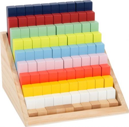 small foot Edukativní matematické dílky v boxu XL