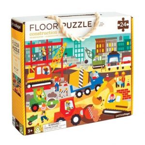 Petit Collage Podlahové puzzle stavba ve městě - poškozený obal