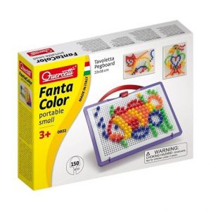 Quercetti Mozaika FantaColor Portable 150 ks (O10 mm)