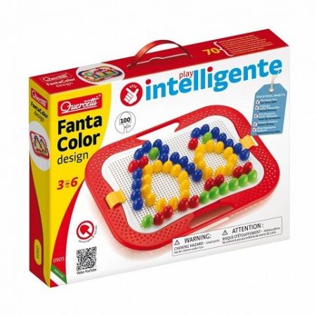Quercetti Mozaika FantaColor Design 100 ks (?20 mm)