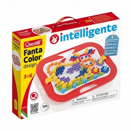 Quercetti FantaColor Mozaika Design 300 ks MIX