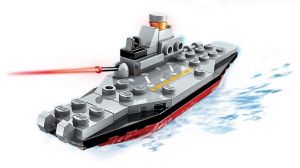 Qman QM-09 Amphibious Panzer 1803-2 Nákladní loď Black Gull