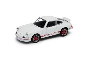 Welly Porsche 911 Carrera RS (1973) 1:34 bílé s červeným pruhem