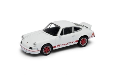 Welly Porsche 911 Carrera RS (1973) 1:34 bílé s červeným pruhem
