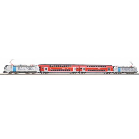 Piko Elektrická souprava se 2 lokomotivami BR 193 Vectron DB Regio VI - 58115