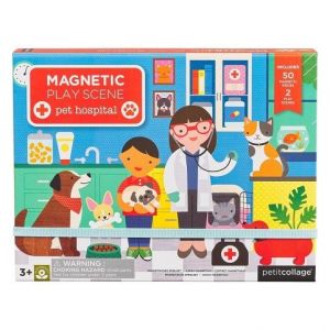 Petit Collage Magnetická tabulka veterinární klinika - poškozený obal