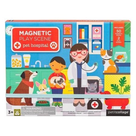 Petit Collage Magnetická tabulka veterinární klinika - poškozený obal