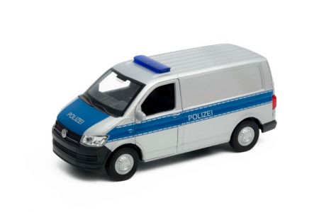 Welly Volkswagen Transporter T6 VAN 1:34 policejní