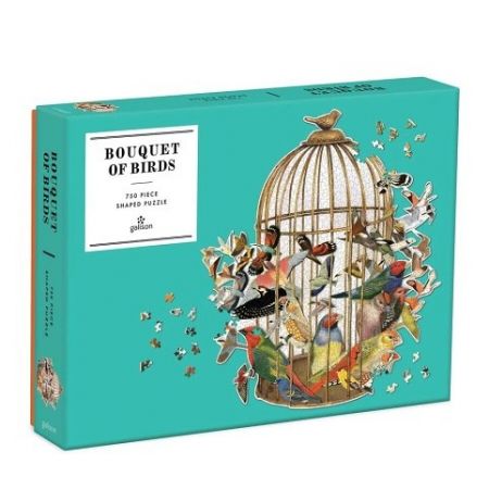 Galison Puzzle Ptačí klec 750 dílků