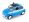 Welly Fiat Nuova 500 Polizia 1:24
