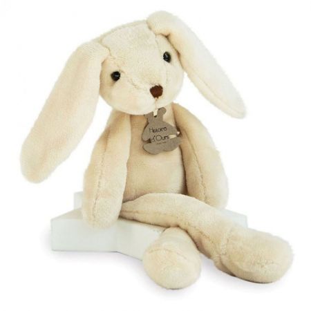 Doudou Histoire d‚Ours Plyšový kamarád bílý králíček 40 cm