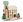 Woodcraft Dřevěné 3D puzzle Zimní dům