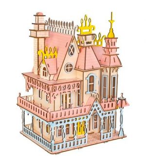 Woodcraft Dřevěné 3D puzzle Velkolepá vila