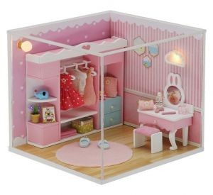 2Kids Toys miniatura domečku Roztomilá šatna
