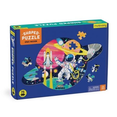 Mudpuppy Puzzle Vesmírná mise 75 dílků
