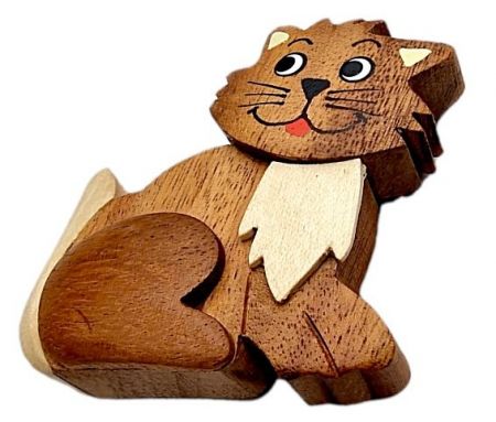 2Kids Toys Dřevěná magnetka velká Kočka